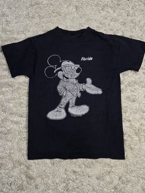 VTG 90s Mickey Florida Tee M